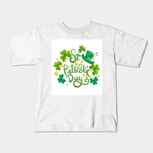 kiss me im irish Kids T-Shirt